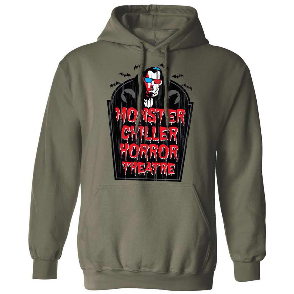 Classic Unisex Hoodie - YBUDGWUP - Military Green - 4
