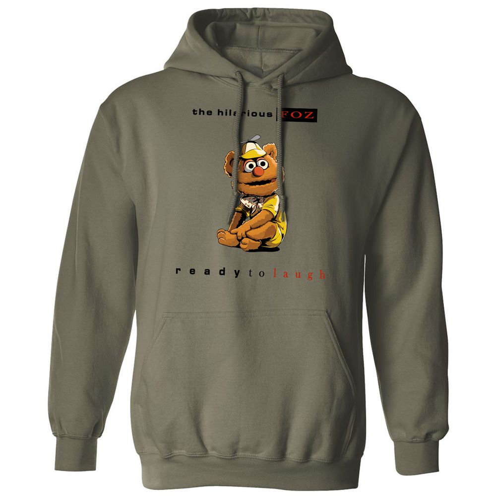 Classic Unisex Hoodie - CBQEZCK2 - Military Green - 4