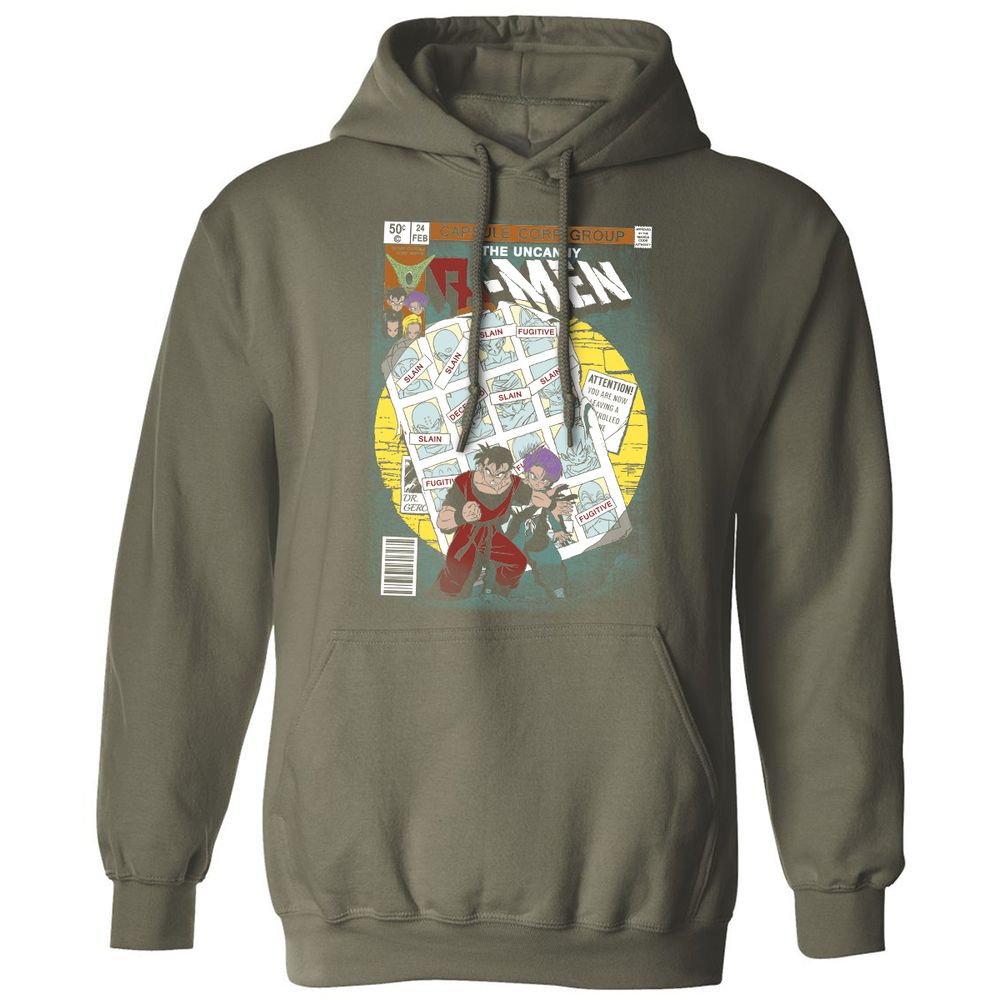 Classic Unisex Hoodie - UKPA8C4V - Military Green - 4
