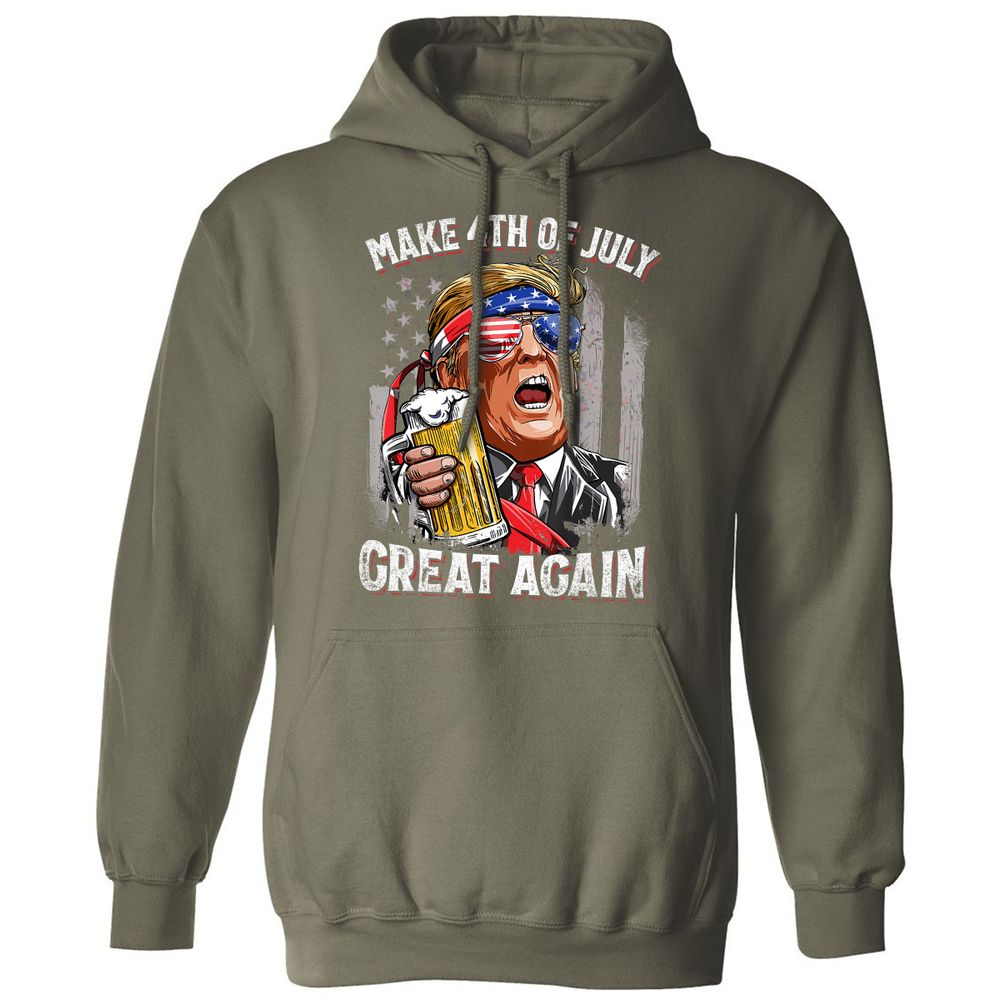 Classic Unisex Hoodie - WEX9LYDA - Military Green - 4