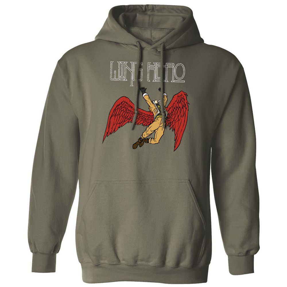 Classic Unisex Hoodie - R2LQR7QY - Military Green - 4