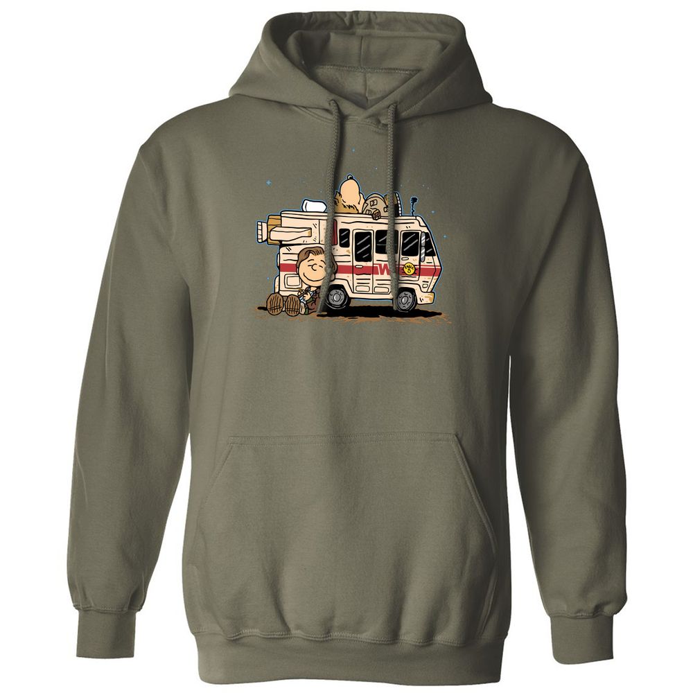 Classic Unisex Hoodie - S4LZVMCP - Military Green - 4