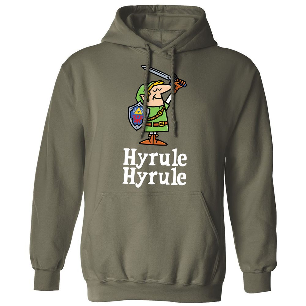 Classic Unisex Hoodie - KUK2PH8C - Military Green - 4
