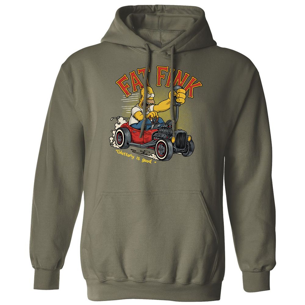 Classic Unisex Hoodie - XVQQ9H5W - Military Green - 4