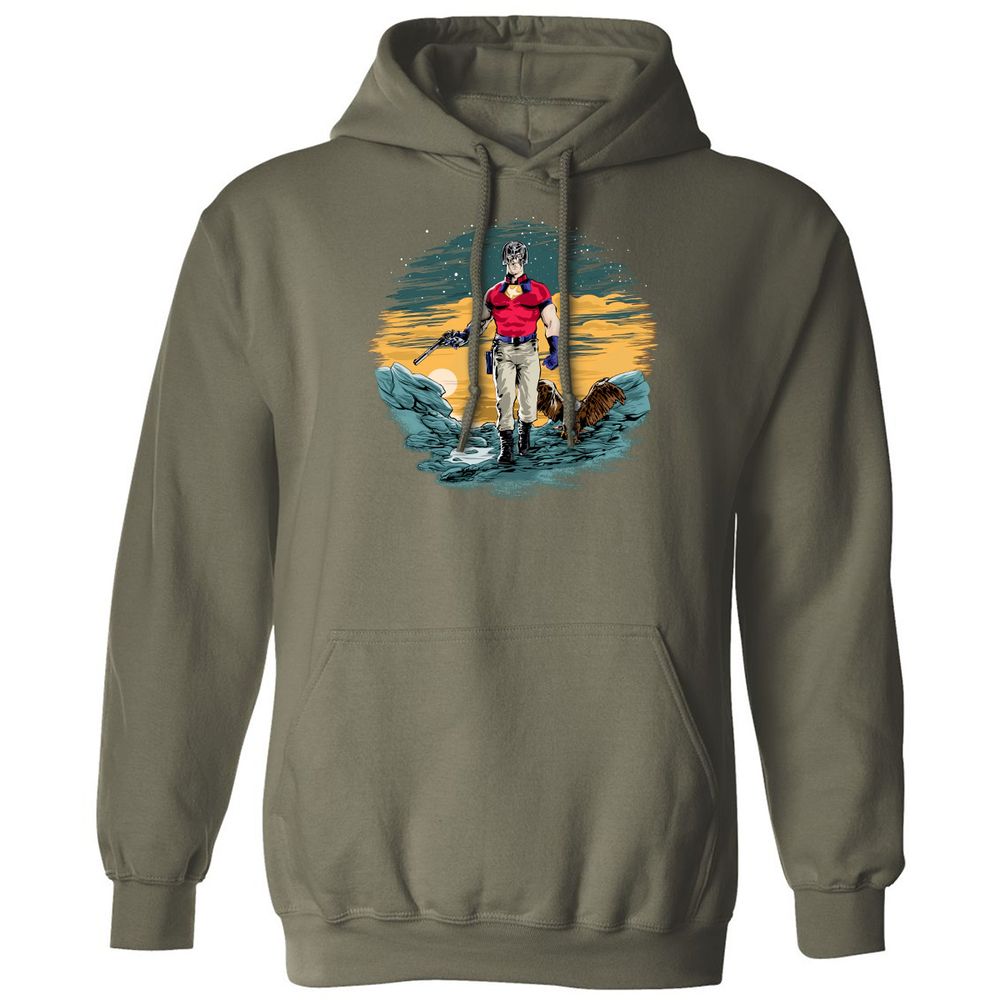 Classic Unisex Hoodie - CX1GH5PM - Military Green - 4