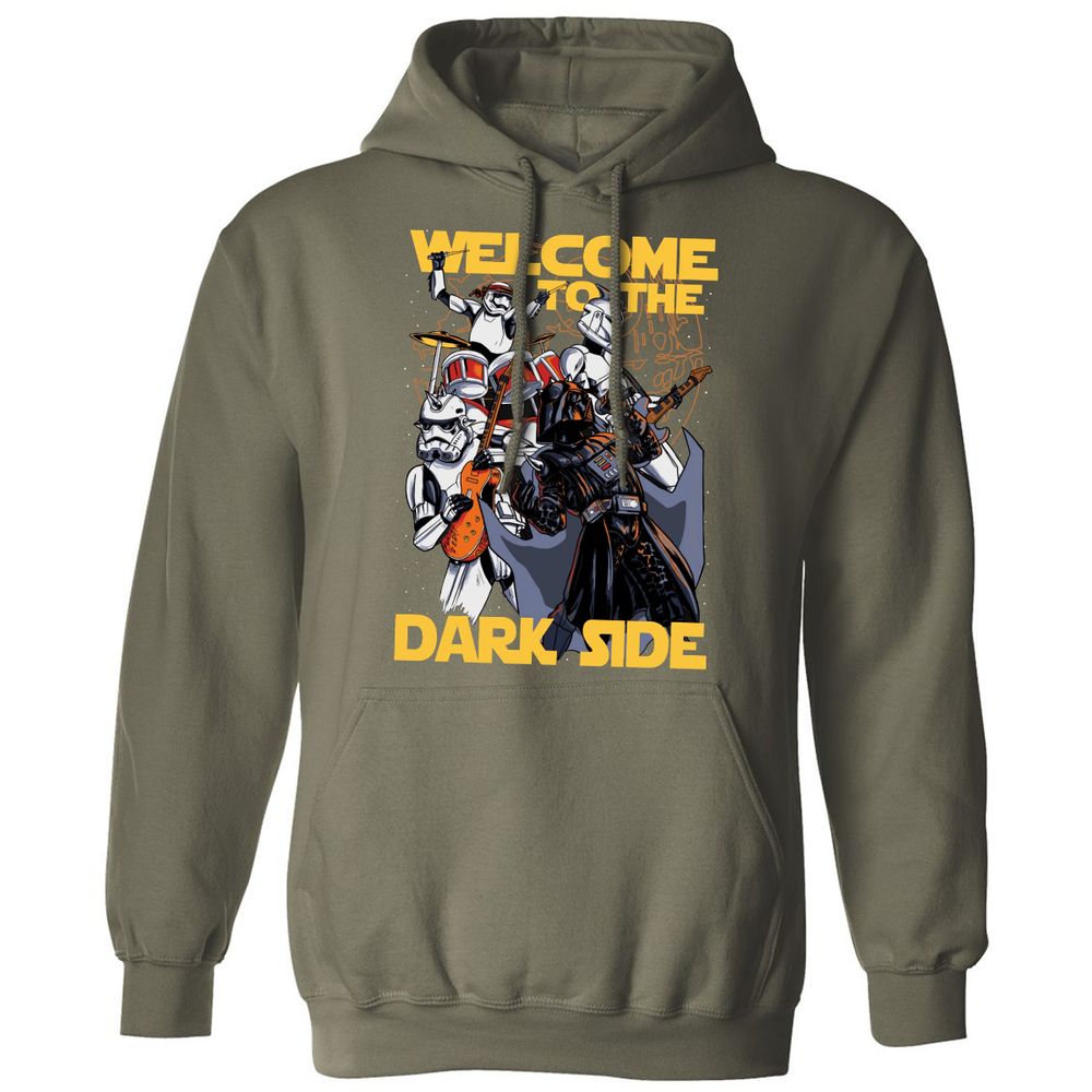 Classic Unisex Hoodie - 9U4HM14X - Military Green - 4