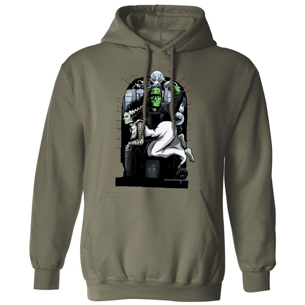 Classic Unisex Hoodie - GN6FFWLP - Military Green - 4