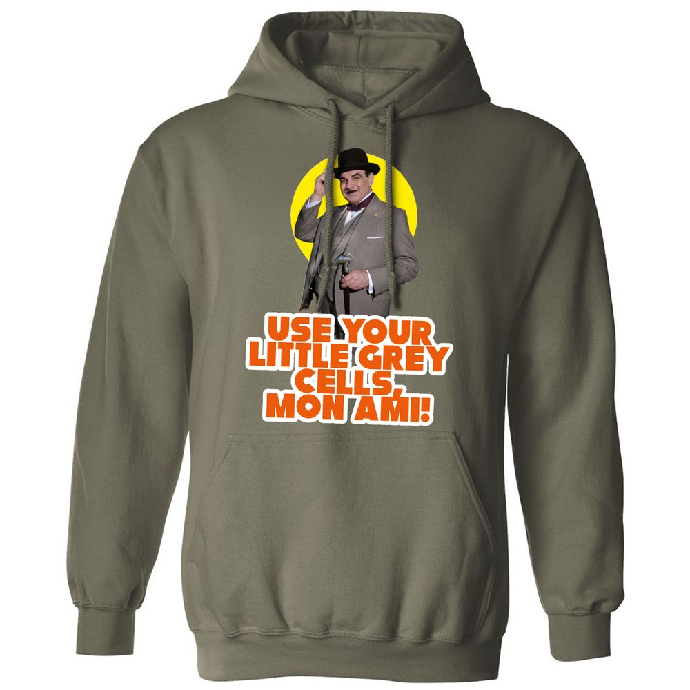 Classic Unisex Hoodie - PLBPSL44 - Military Green - 4