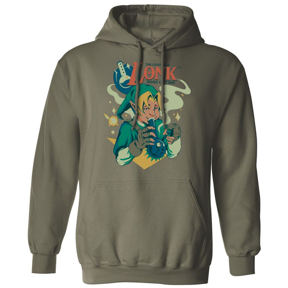 Classic Unisex Hoodie - 2Q1KUAGL - Military Green - 4
