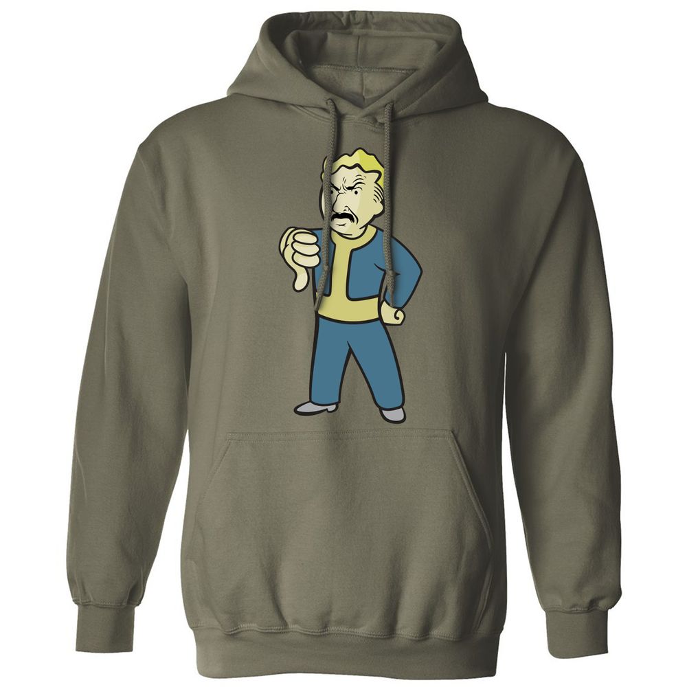 Classic Unisex Hoodie - 8JL2NZYE - Military Green - 4