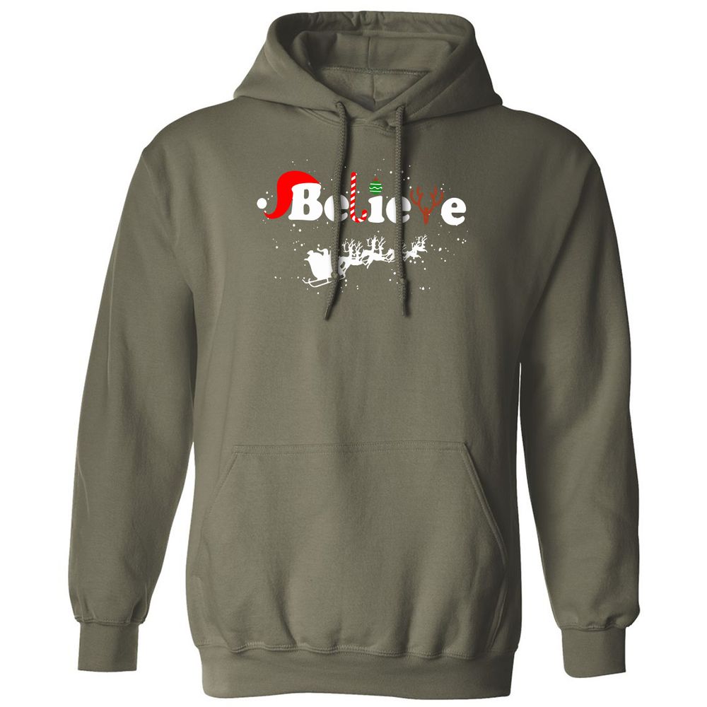 Classic Unisex Hoodie - YKDM33TZ - Military Green - 4