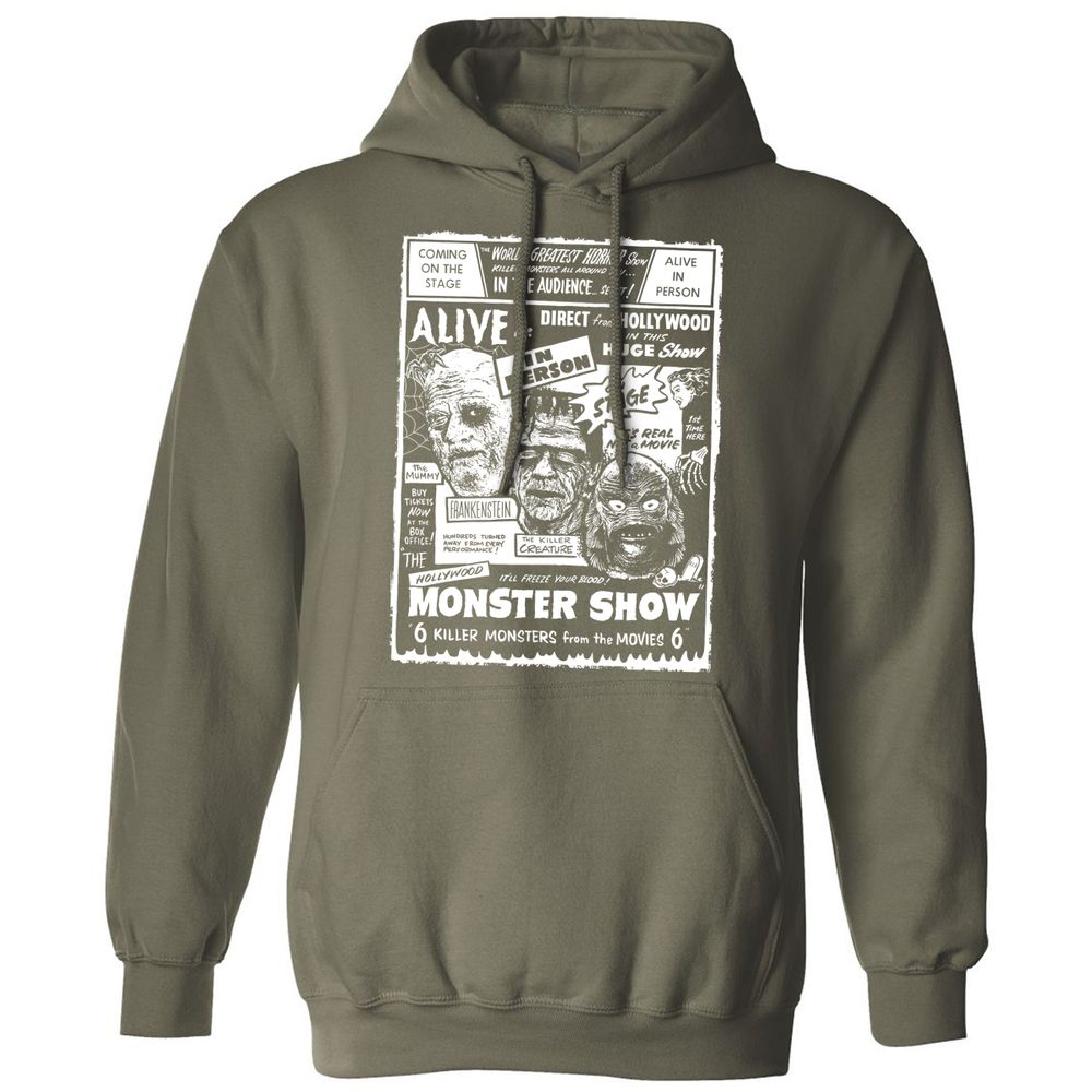 Classic Unisex Hoodie - 56STU2Z2 - Military Green - 4