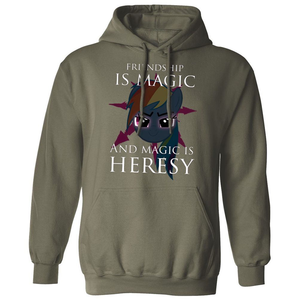 Classic Unisex Hoodie - S7MP5EX9 - Military Green - 4