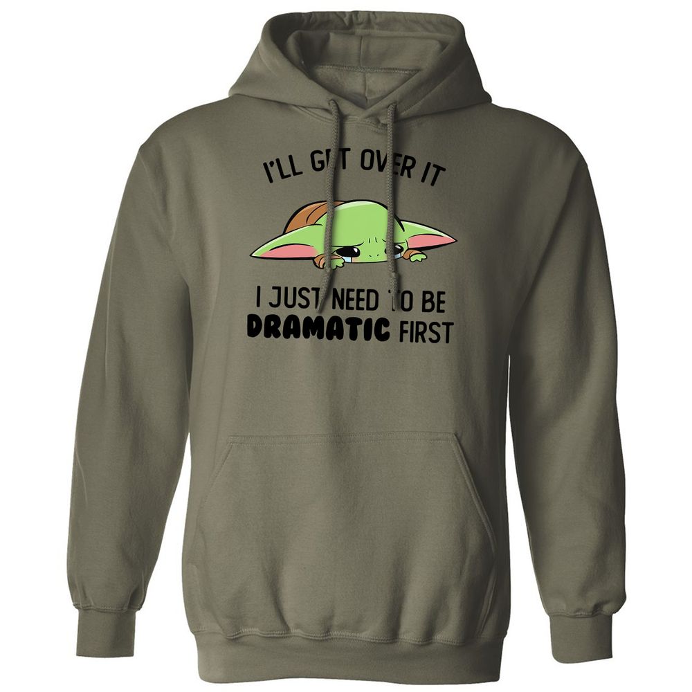 Classic Unisex Hoodie - L49KHT3C - Military Green - 4