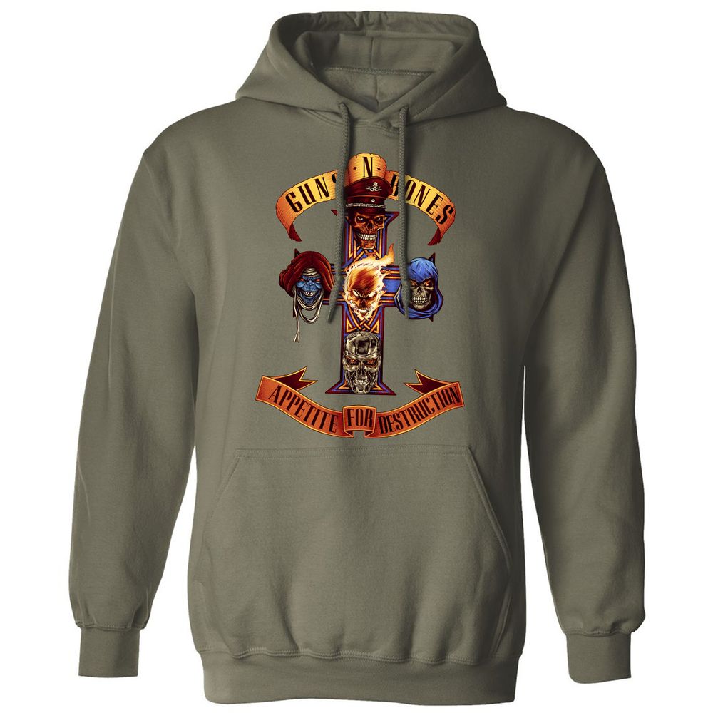 Classic Unisex Hoodie - MB8NSZLB - Military Green - 4