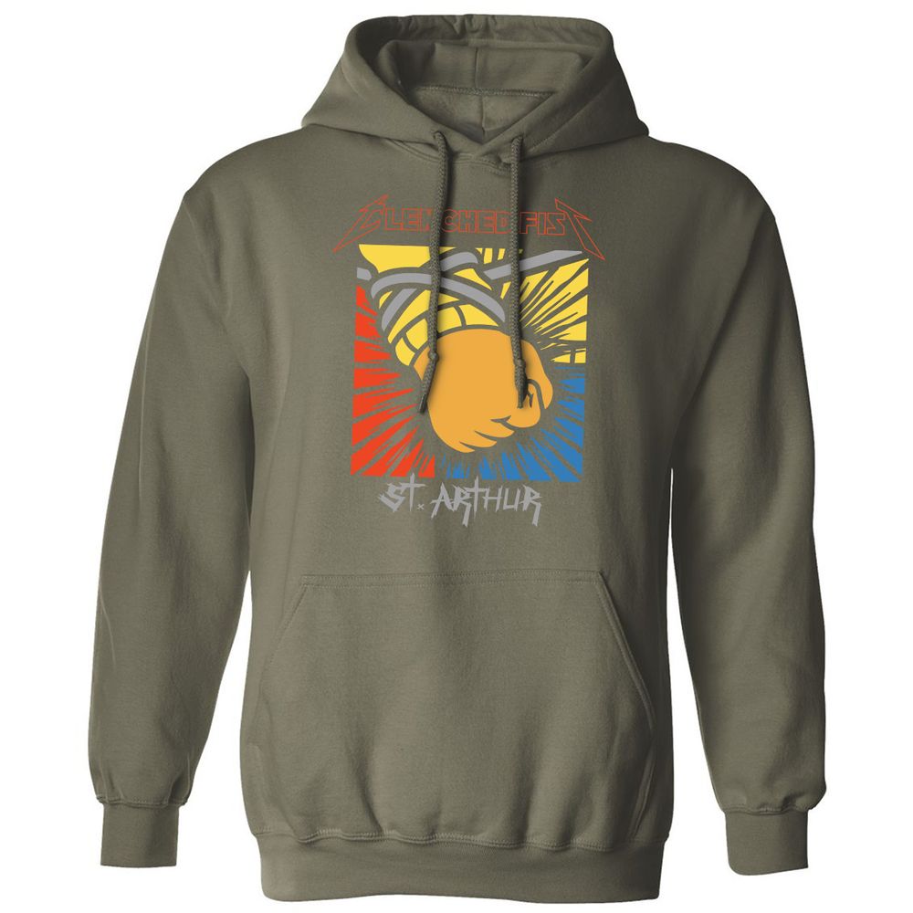 Classic Unisex Hoodie - LLAQKJKC - Military Green - 4