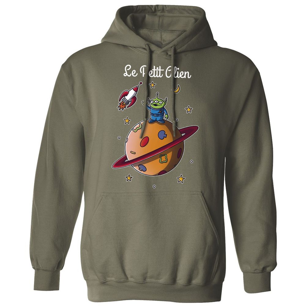 Classic Unisex Hoodie - L5XBCHW8 - Military Green - 4