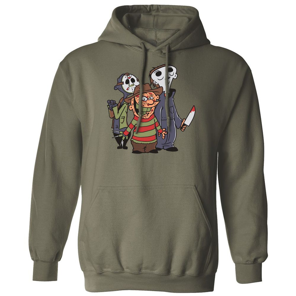 Classic Unisex Hoodie - DJEGFKGT - Military Green - 4