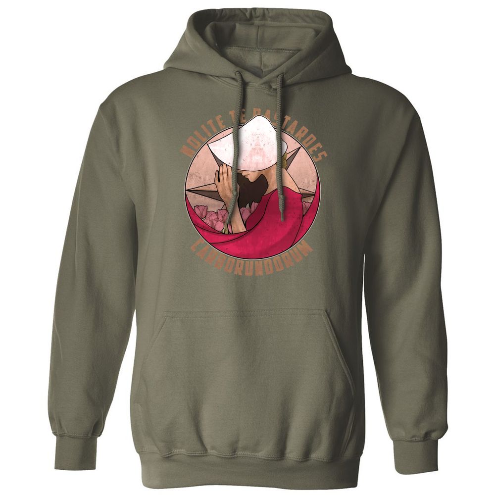Classic Unisex Hoodie - QXNM49SV - Military Green - 4
