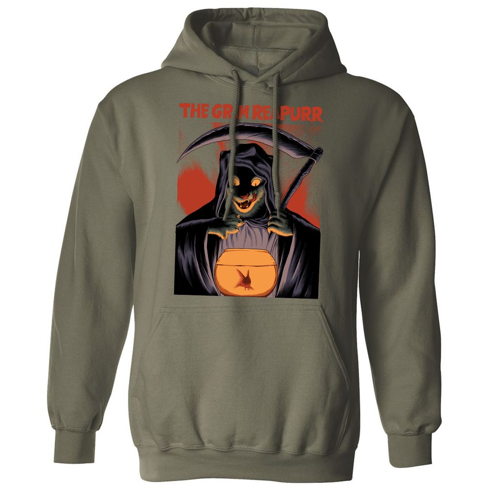 Classic Unisex Hoodie - Q1PT6WY9 - Military Green - 4