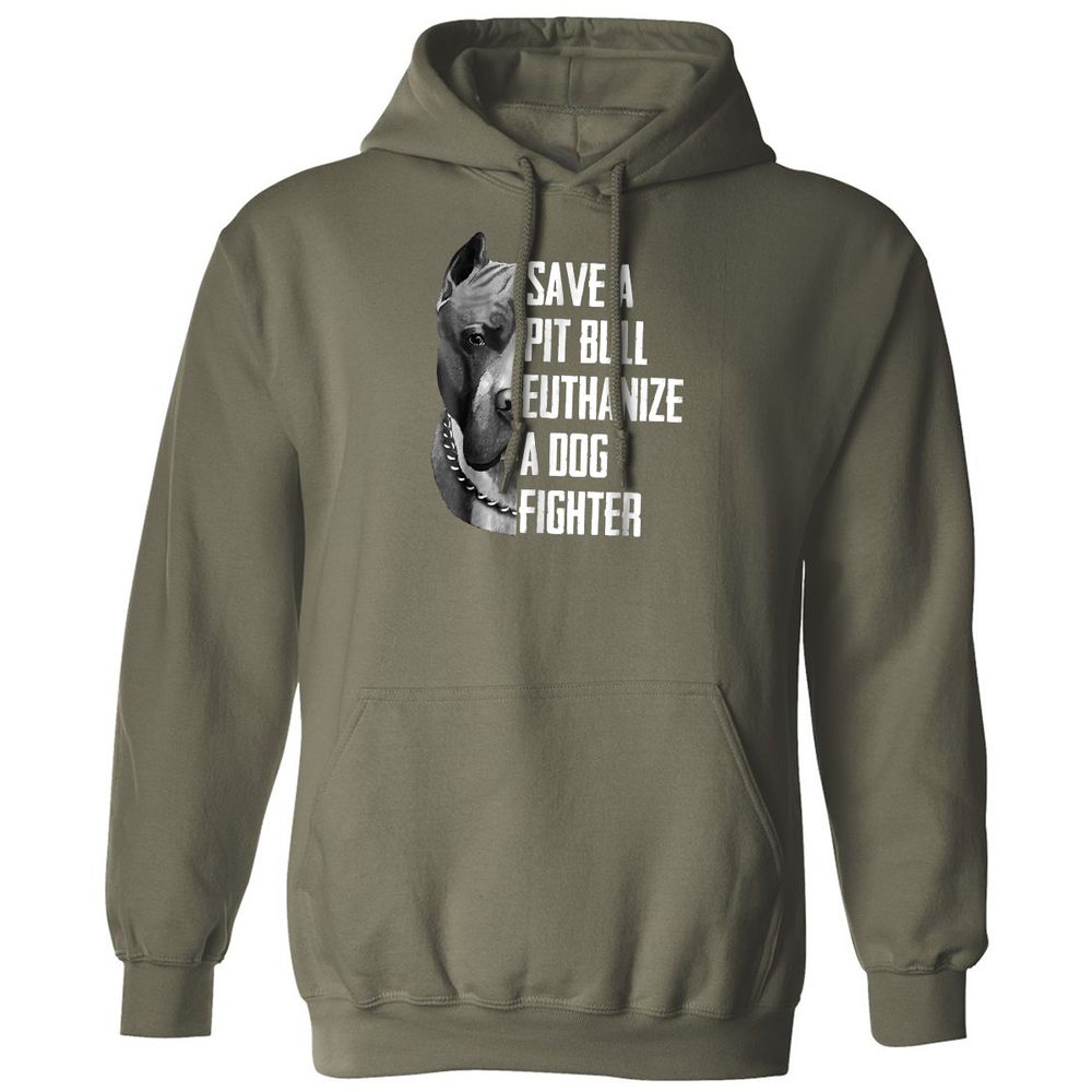 Classic Unisex Hoodie - V8M5A5Y3 - Military Green - 4