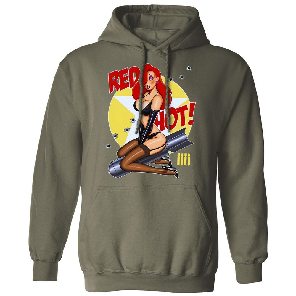 Classic Unisex Hoodie - HXRNRJCZ - Military Green - 4