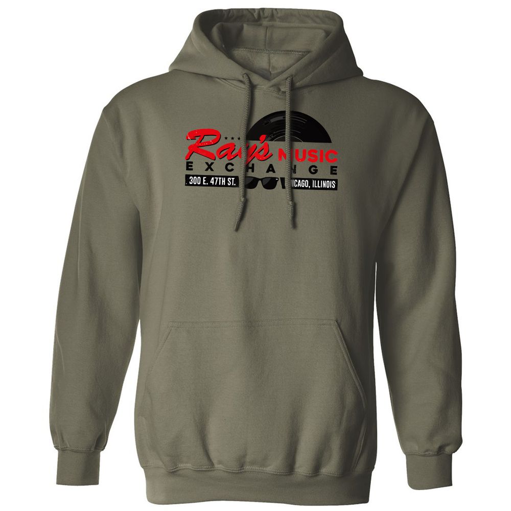 Classic Unisex Hoodie - BAU5LTFF - Military Green - 4