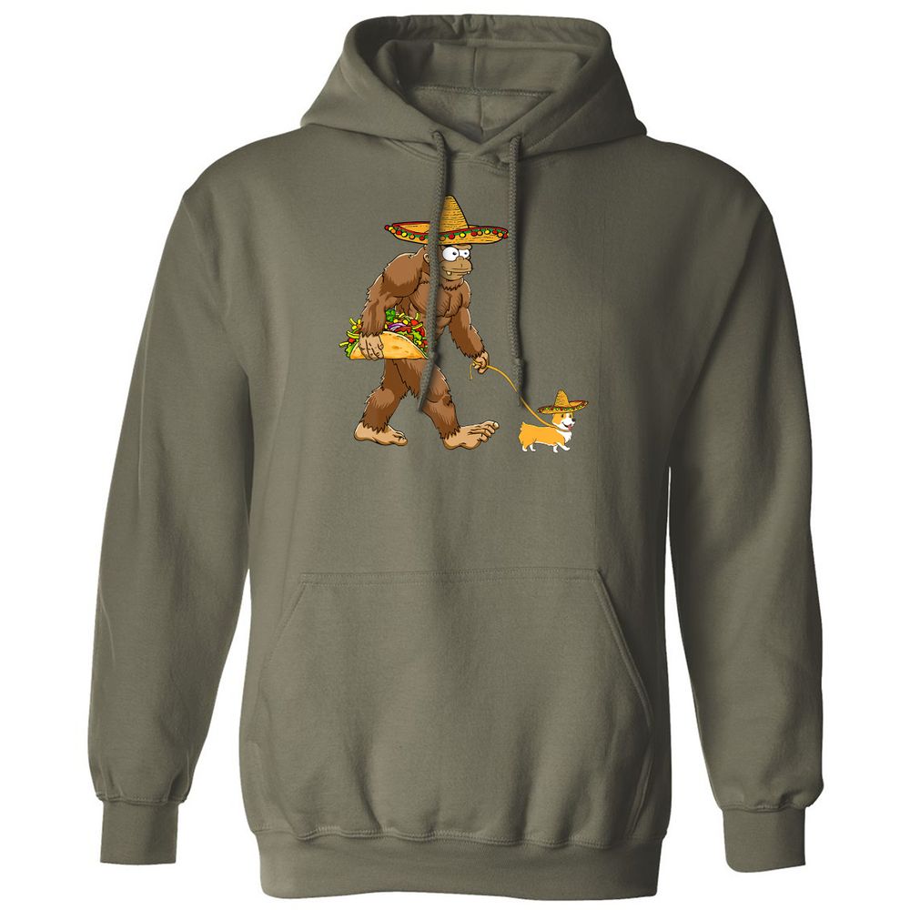 Classic Unisex Hoodie - NZR6PA58 - Military Green - 4