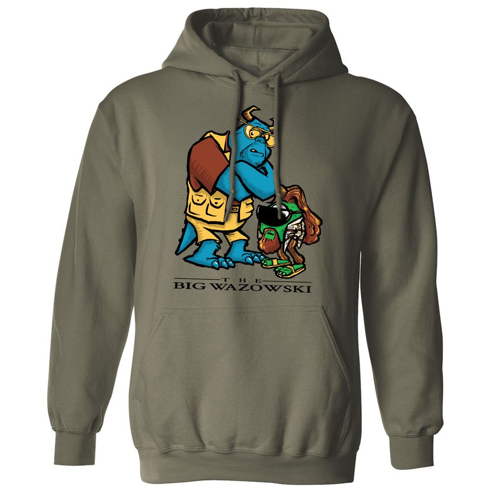 Classic Unisex Hoodie - DNFCSEJV - Military Green - 4