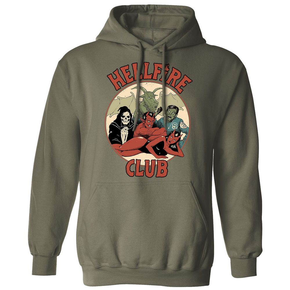 Classic Unisex Hoodie - M5DMYYHX - Military Green - 4