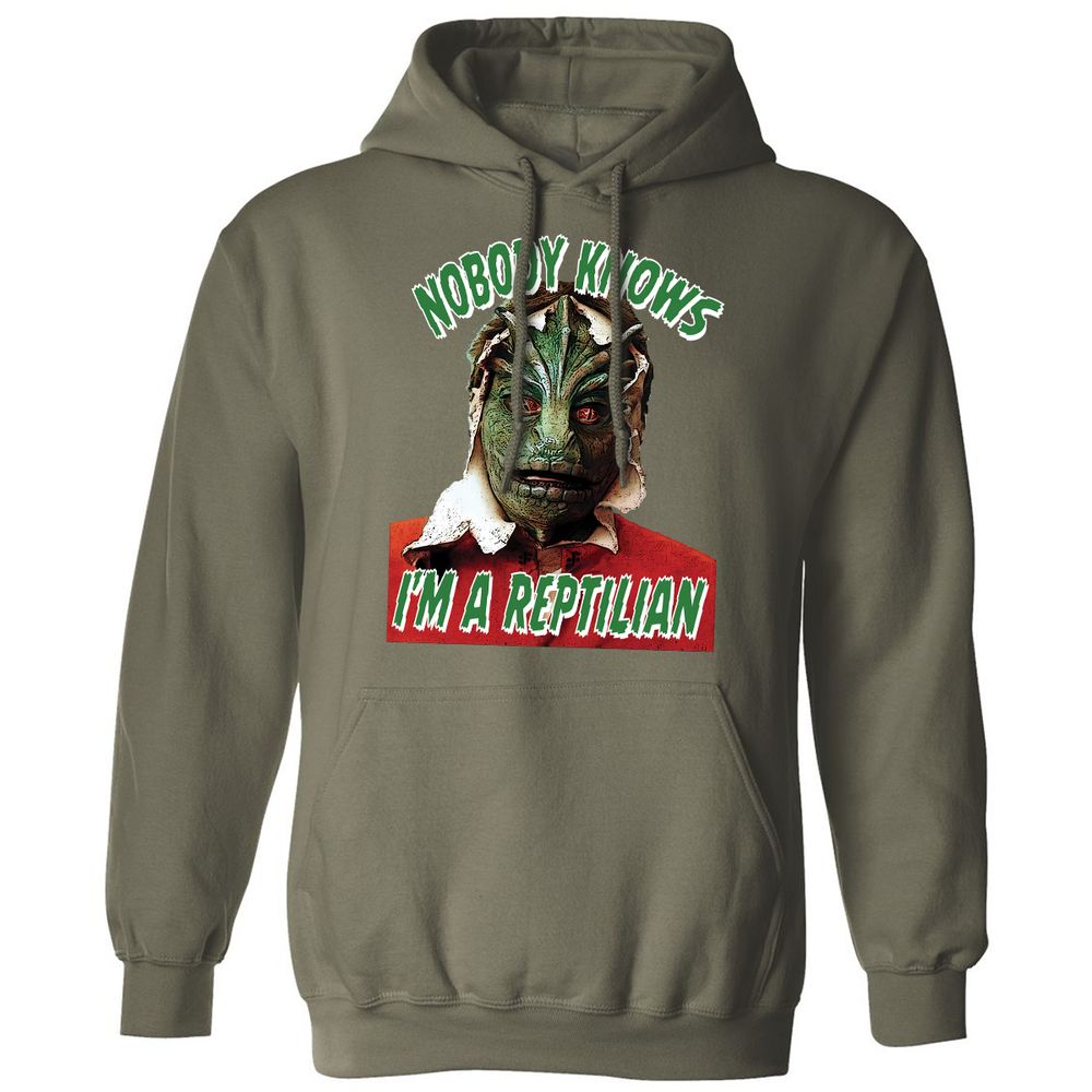 Classic Unisex Hoodie - SMMQSQTS - Military Green - 4