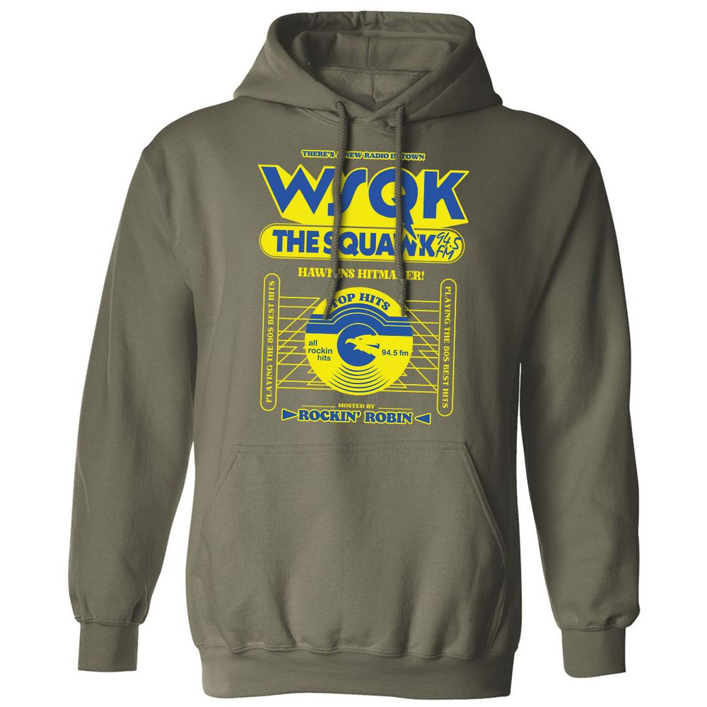 Classic Unisex Hoodie - VTK6U33H - Military Green - 4