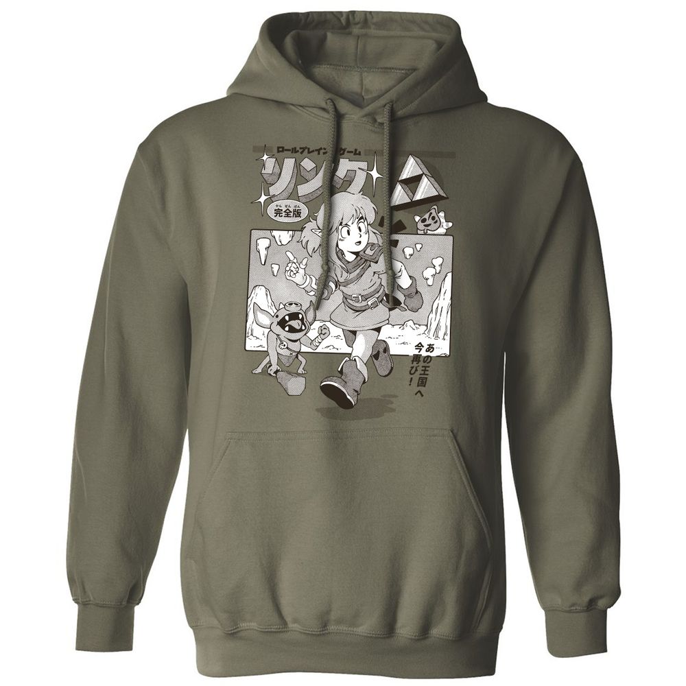 Classic Unisex Hoodie - P96DW1JL - Military Green - 4