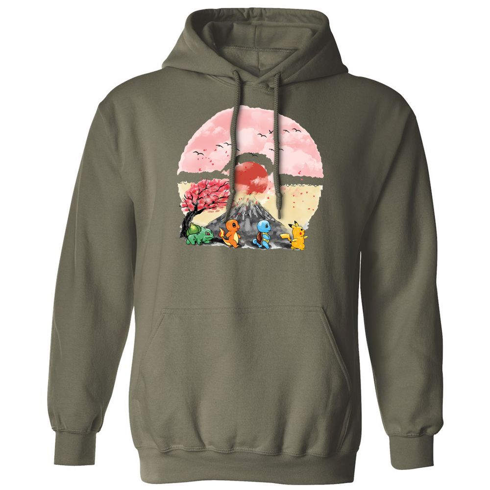 Classic Unisex Hoodie - FSFGDYLA - Military Green - 4