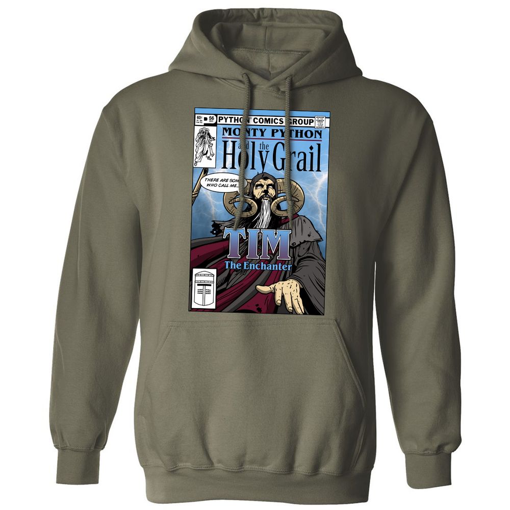 Classic Unisex Hoodie - JNGGJU3U - Military Green - 4