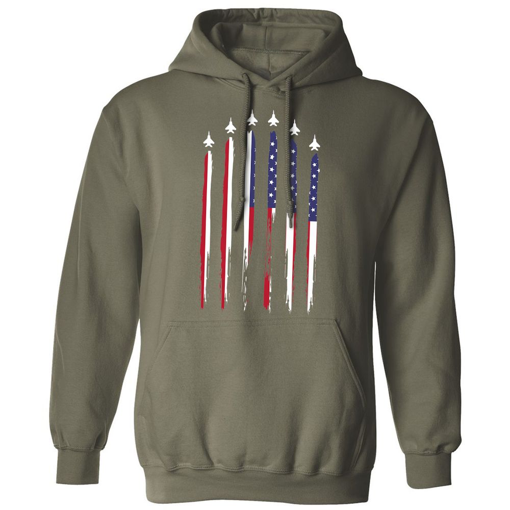 Classic Unisex Hoodie - M48MBM75 - Military Green - 4