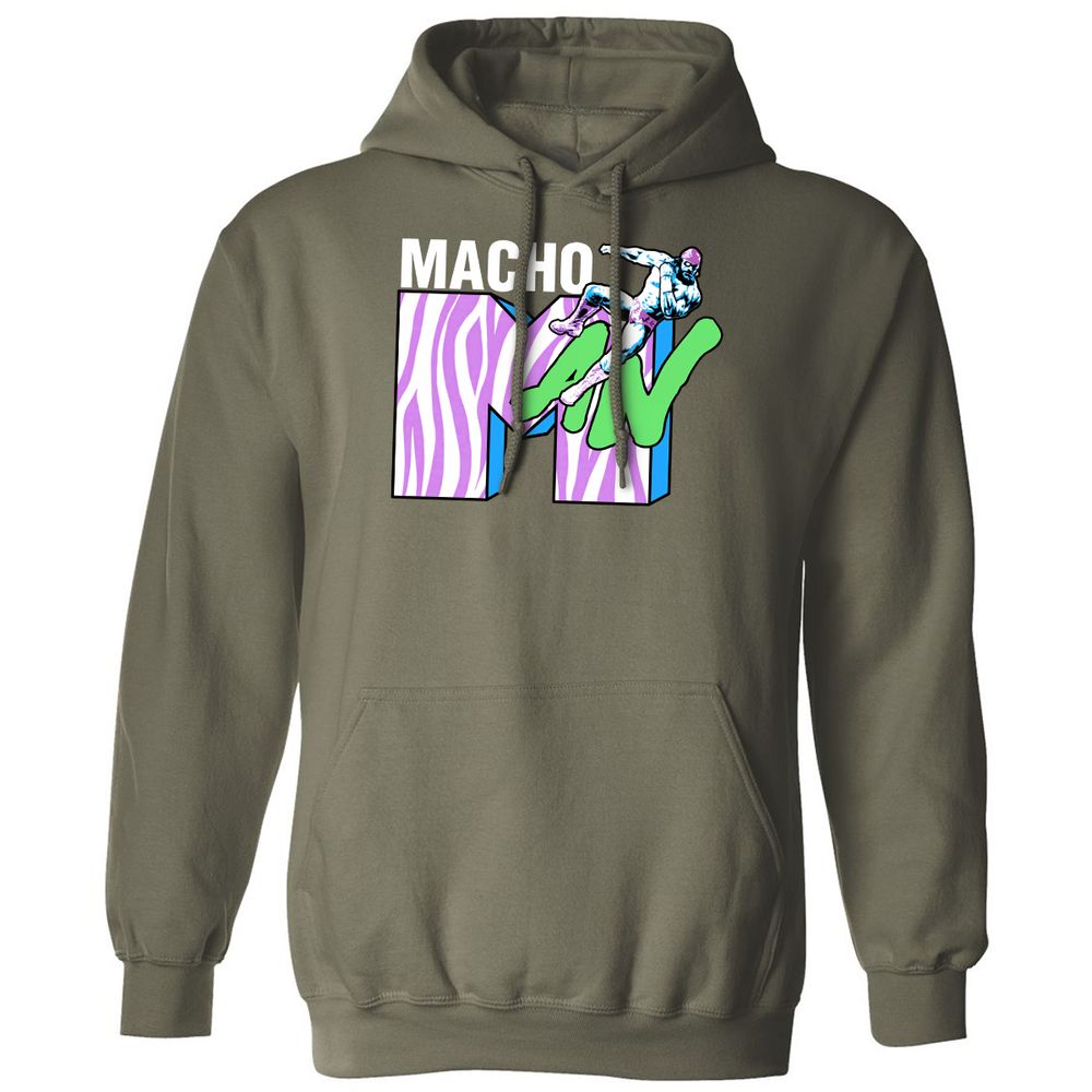 Classic Unisex Hoodie - CUKUR2JQ - Military Green - 4
