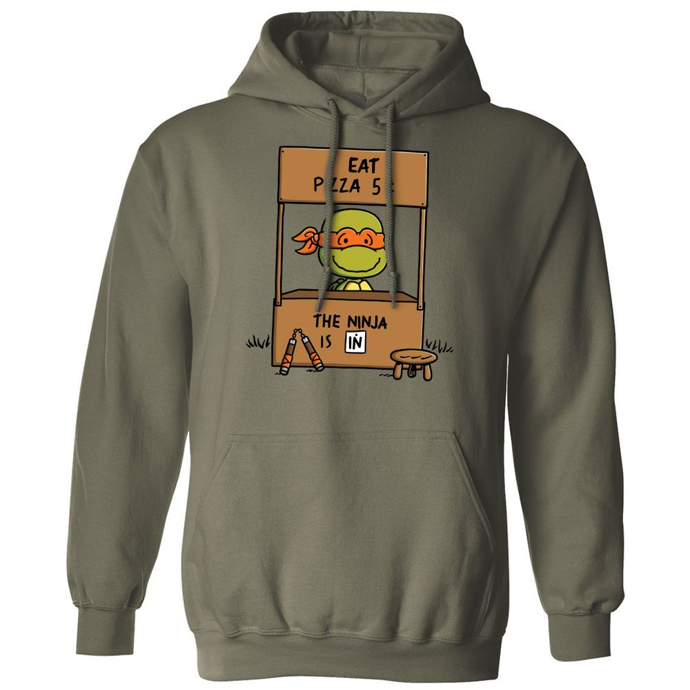 Classic Unisex Hoodie - 6D15H4RN - Military Green - 4