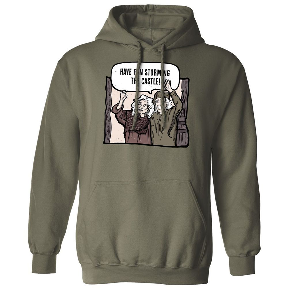 Classic Unisex Hoodie - 2JVG4KMC - Military Green - 4