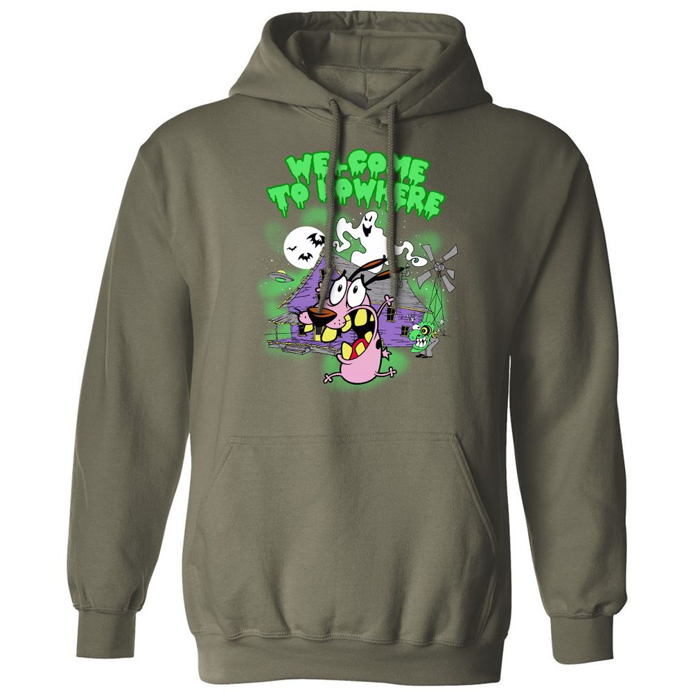 Classic Unisex Hoodie - QAFA4UN5 - Military Green - 4