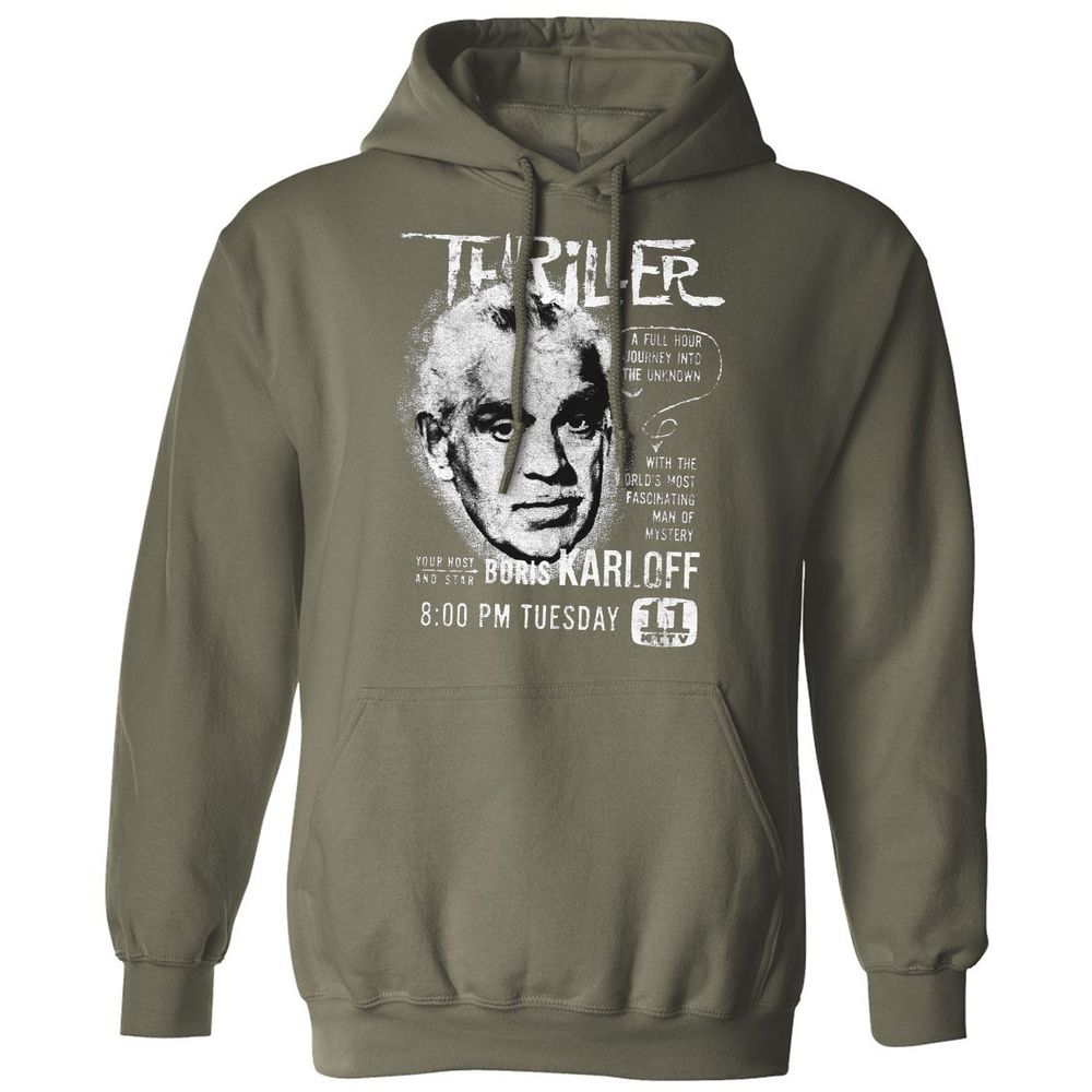 Classic Unisex Hoodie - L1H15MJF - Military Green - 4