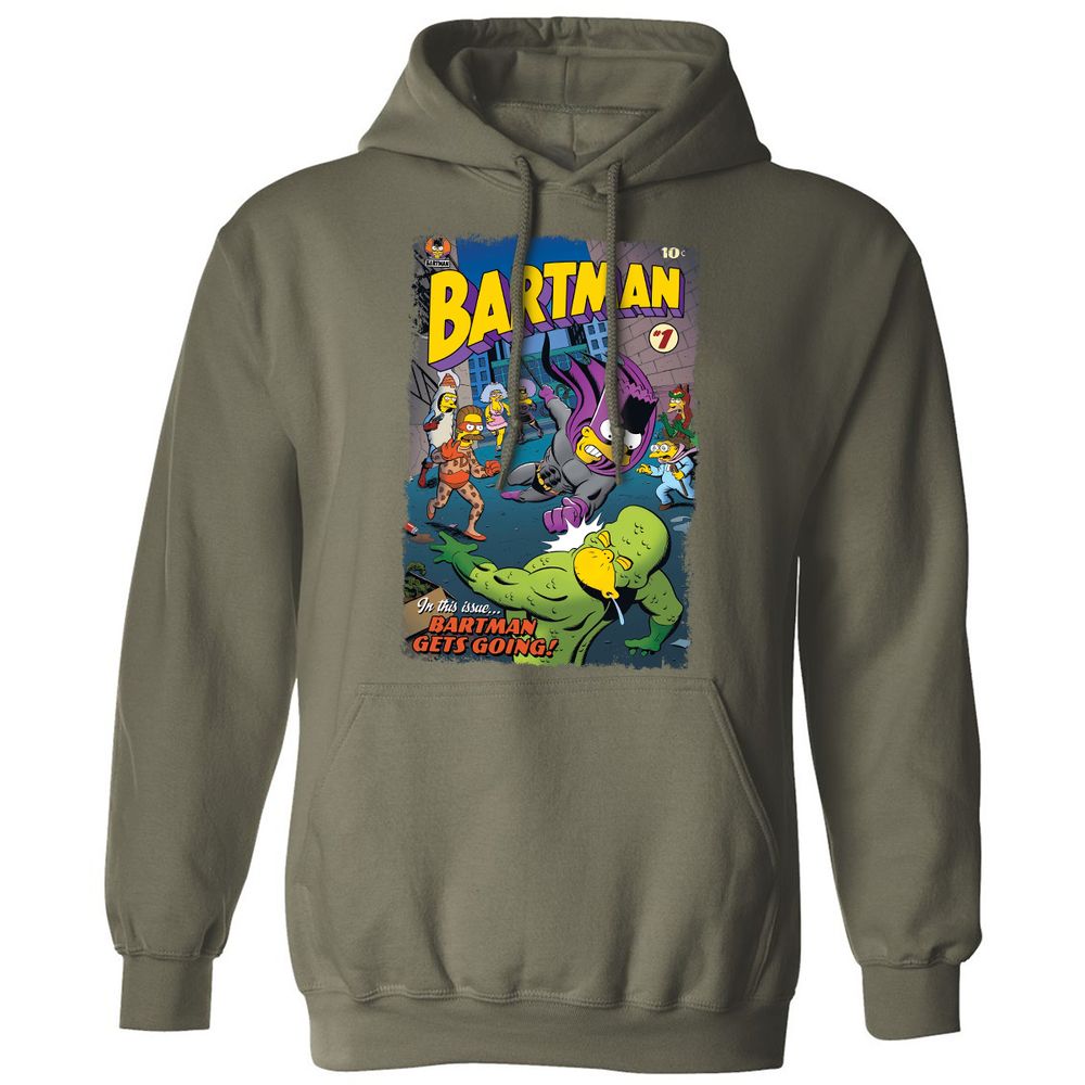 Classic Unisex Hoodie - T134K7CL - Military Green - 4