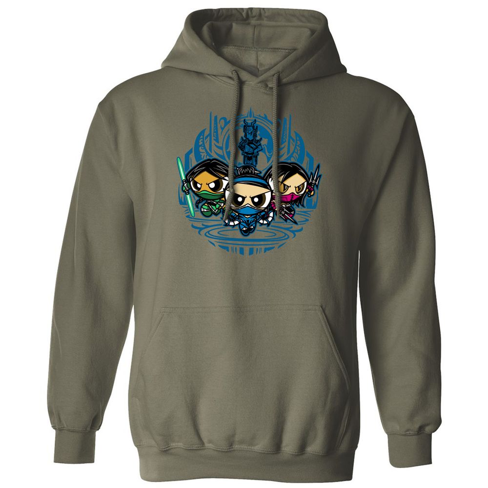 Classic Unisex Hoodie - Q6SEKU3N - Military Green - 4