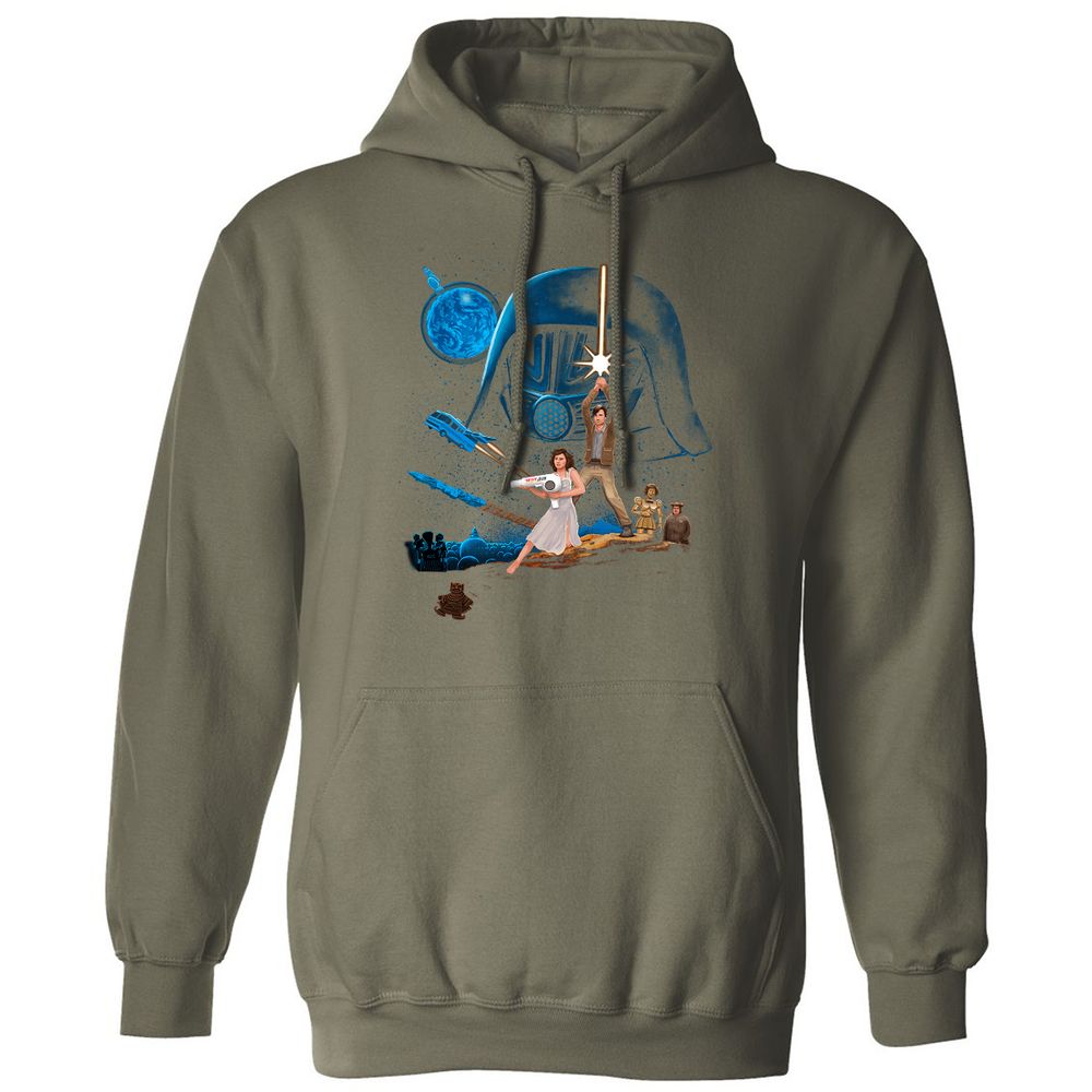 Classic Unisex Hoodie - ANEQP6F7 - Military Green - 4