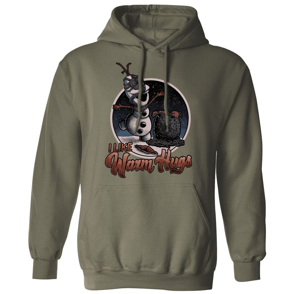 Classic Unisex Hoodie - DL55VXKT - Military Green - 4