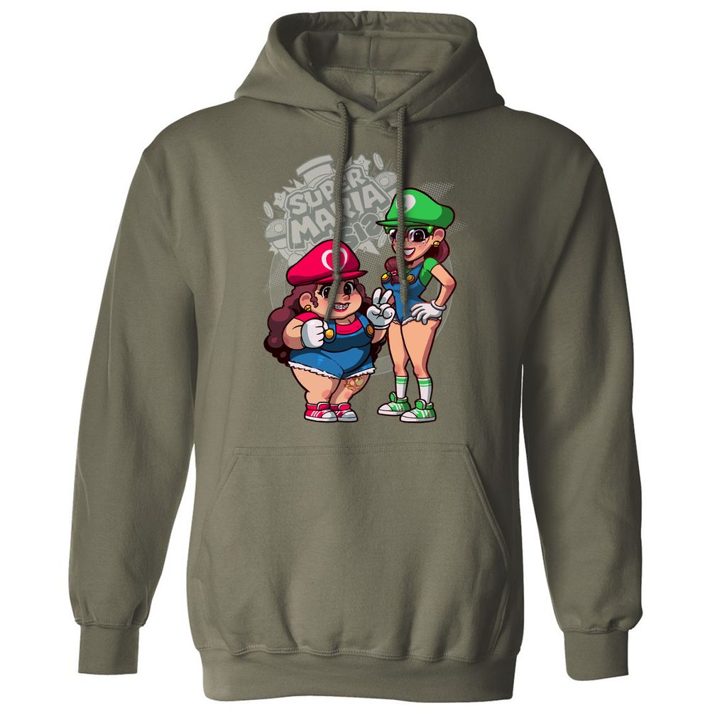Classic Unisex Hoodie - W232VY38 - Military Green - 4