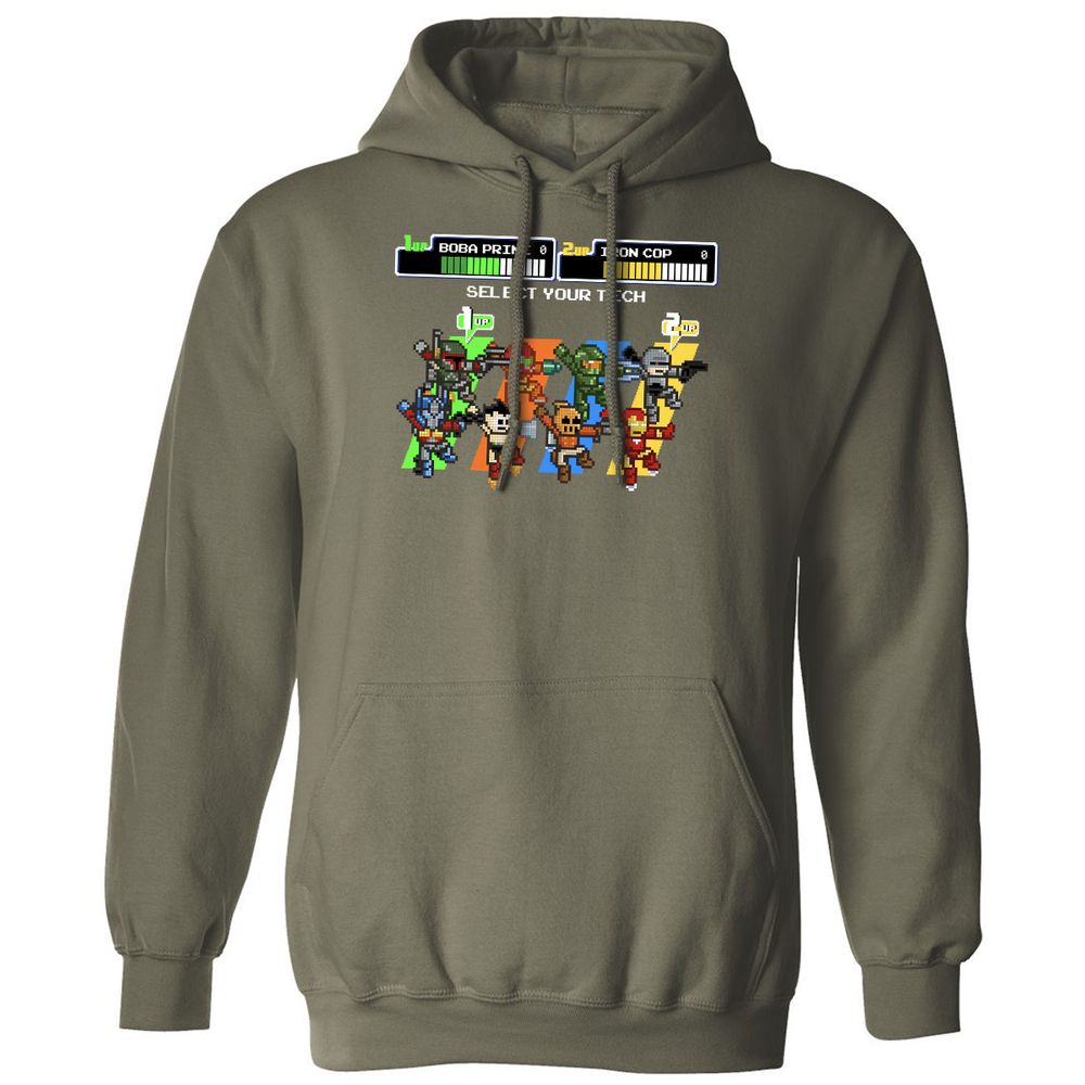 Classic Unisex Hoodie - VW9S91PR - Military Green - 4