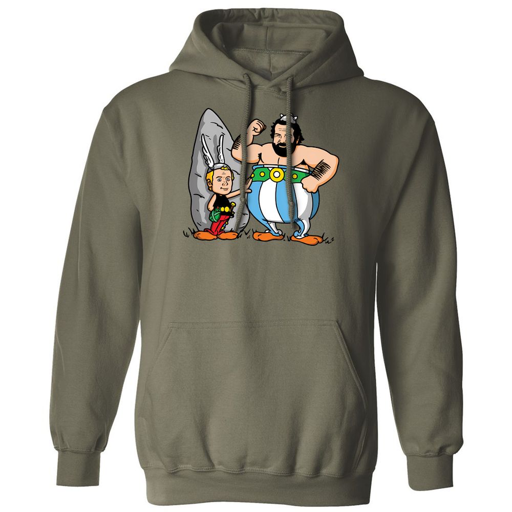 Classic Unisex Hoodie - R1Z6LXUF - Military Green - 4
