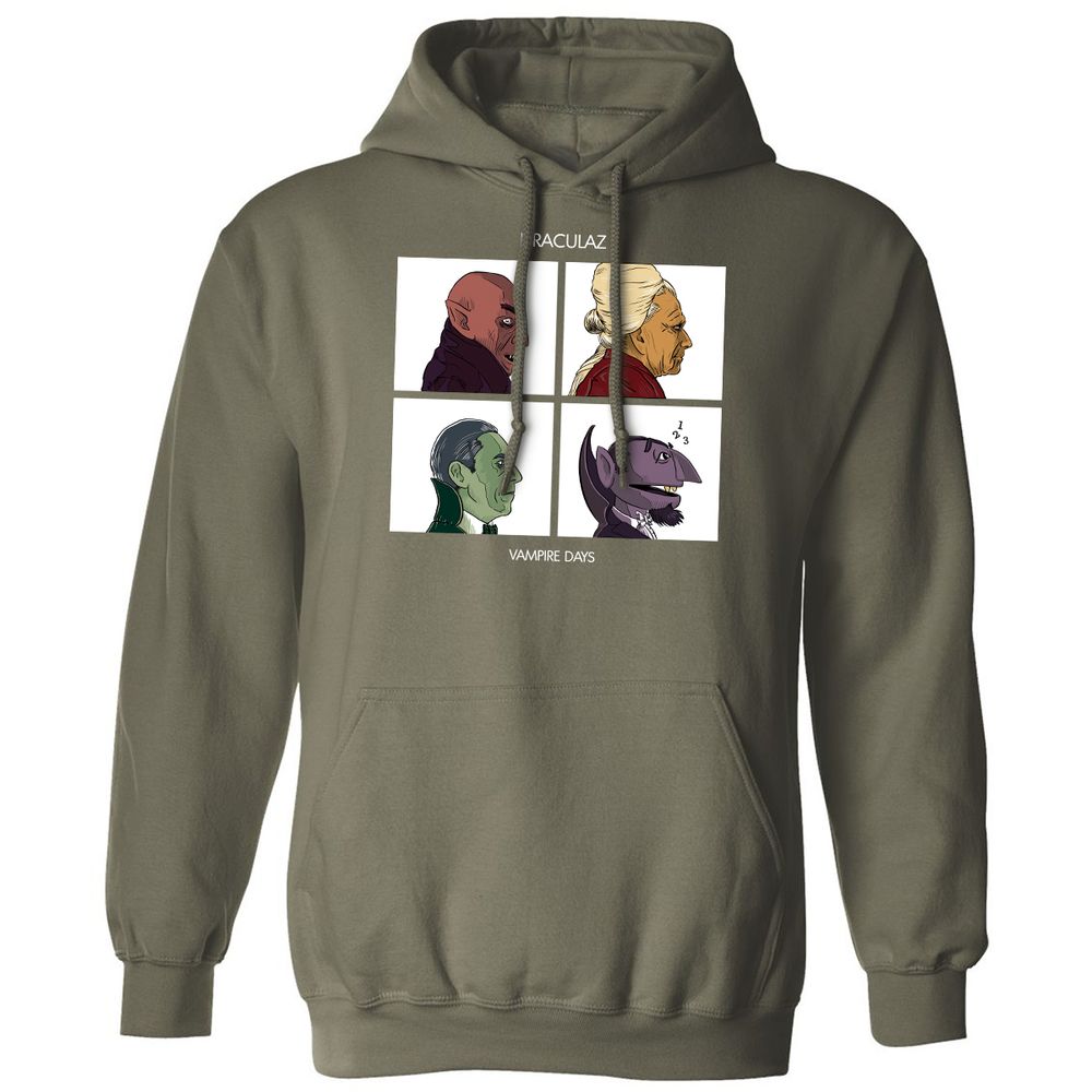 Classic Unisex Hoodie - 1EZUT1AZ - Military Green - 4