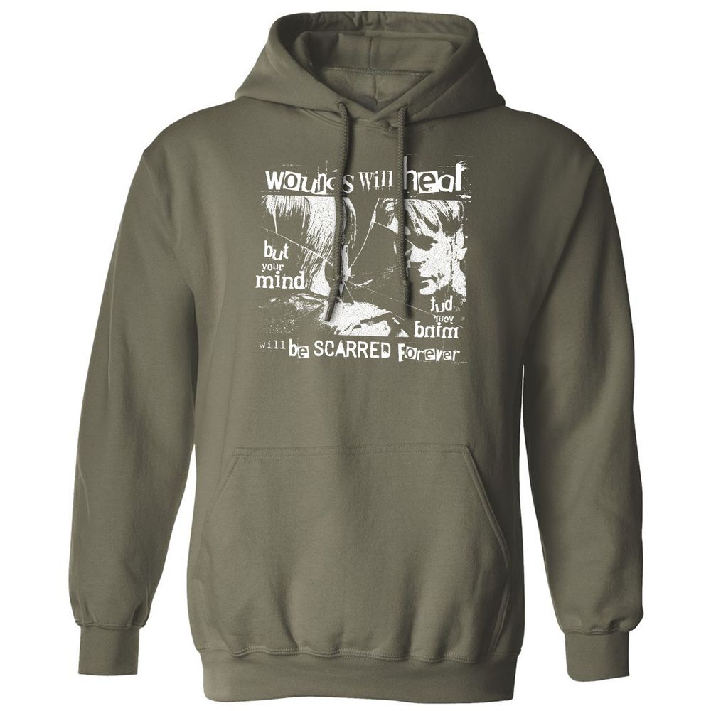 Classic Unisex Hoodie - GG6YXGSB - Military Green - 4